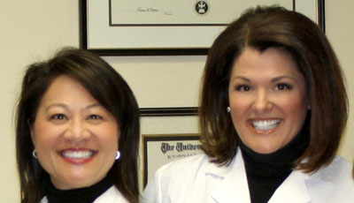 Dentists Dr Foley and Dr Biondo
